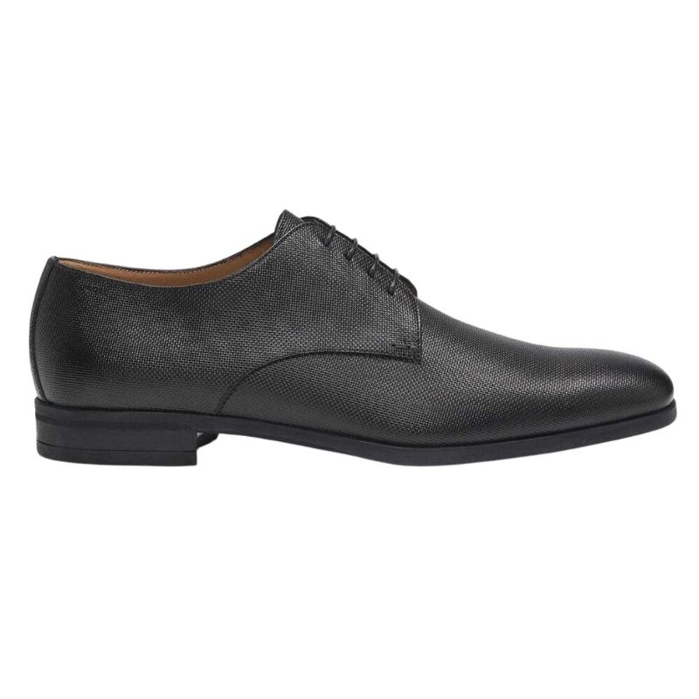 Boss Mens Kensington Derby Leather Oxford Shoes / Black